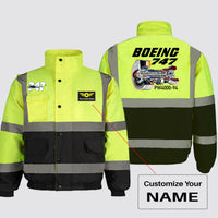 Thumbnail for Boeing 747 & PW4000-94 Engine Designed Reflective Winter Jackets