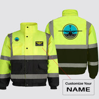 Thumbnail for Cessna & Gyro Designed Reflective Winter Jackets