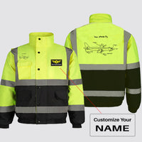 Thumbnail for How Planes Fly Designed Reflective Winter Jackets