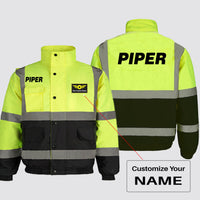 Thumbnail for Piper & Text Designed Reflective Winter Jackets