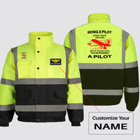Thumbnail for If You're Cool You're Probably a Pilot Designed Reflective Winter Jackets