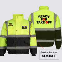 Thumbnail for Ready For Takeoff Designed Reflective Winter Jackets