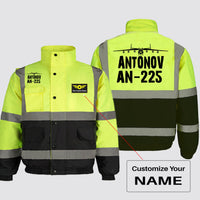 Thumbnail for Antonov AN-225 & Plane Designed Reflective Winter Jackets