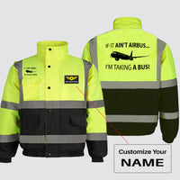 Thumbnail for If It Ain't Airbus I'm Taking A Bus Designed Reflective Winter Jackets