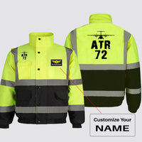Thumbnail for ATR-72 & Plane Designed Reflective Winter Jackets