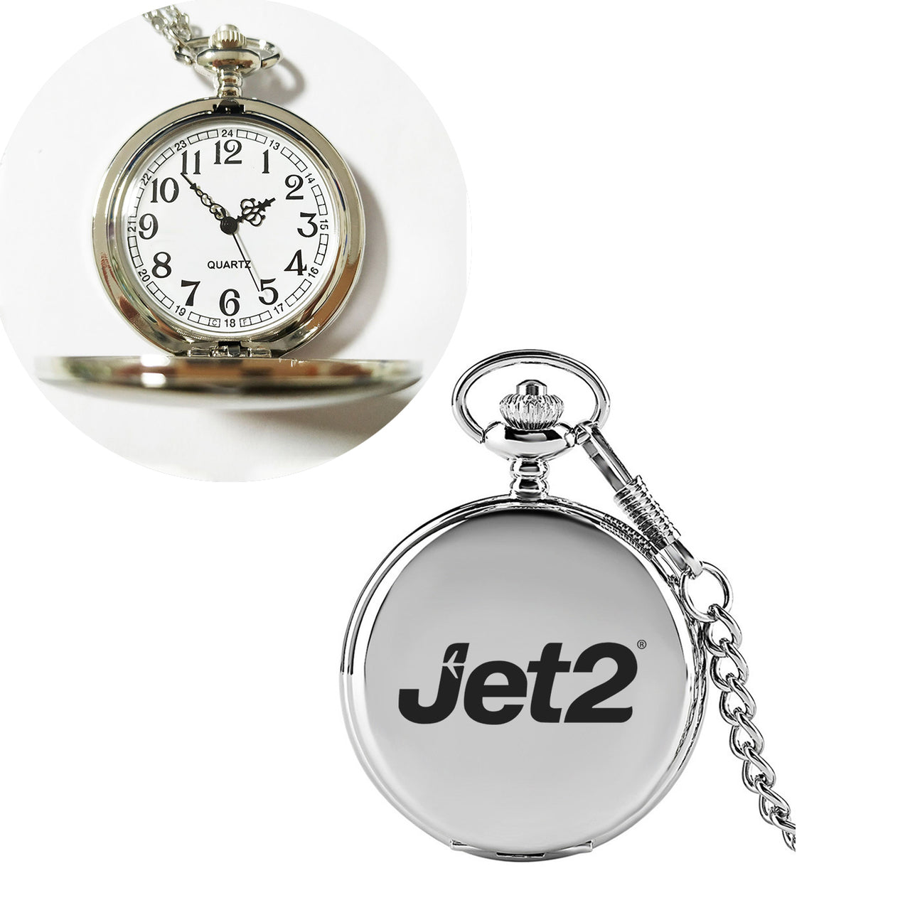 JET2 Airlines Designed Pocket Watches