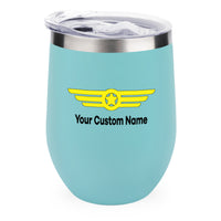 Thumbnail for Custom Name (Badge 6) Designed 12oz Egg Cups