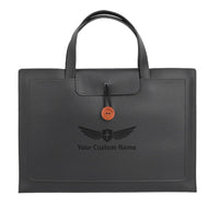 Thumbnail for Your Custom Name Design Lightweight Laptop Bag Large Capacity Business Bag