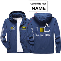 Thumbnail for I Like Aviation Sport & Running Jackets