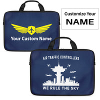 Thumbnail for Air Traffic Controllers - We Rule The Sky Designed Laptop & Tablet Bags