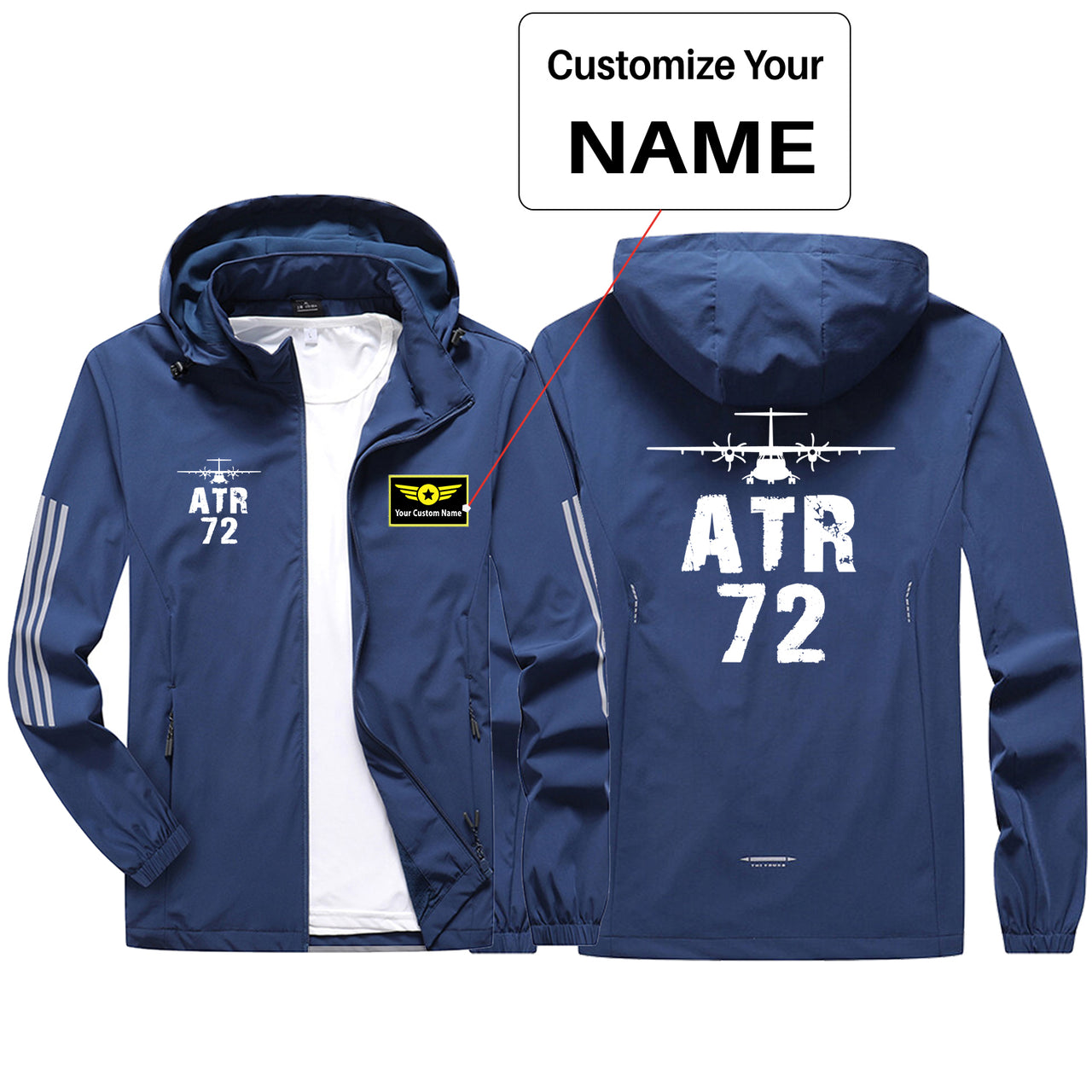 ATR-72 & Plane Sport & Running Jackets