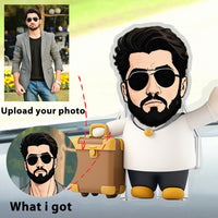 Thumbnail for Cartoon Pilot Custom Automatic Shaking Head Decorations Personalized Acrylic