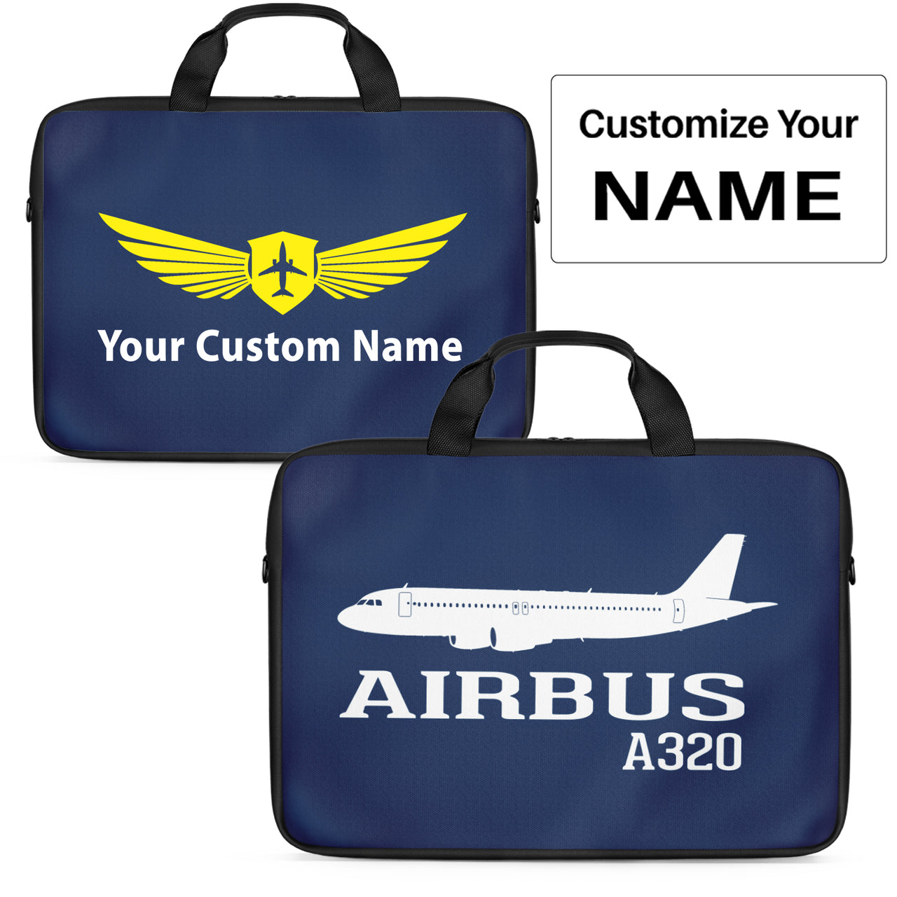 Airbus A320 Printed Designed Laptop & Tablet Bags
