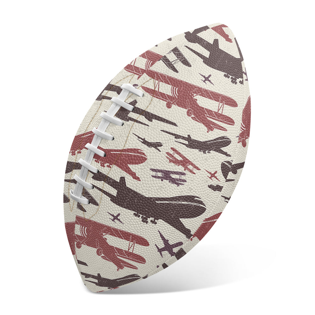 Vintage & Jumbo Airplanes Designed Rugby