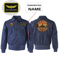 Thumbnail for Retro Apache AH-64 Designed Embroidered Patch Attachable Jackets
