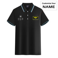 Thumbnail for Aviation Alphabet 2 Designed Stylish Polo T-Shirts