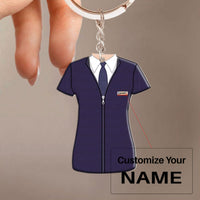 Thumbnail for American Airlines Uniform Acrylic Keychain