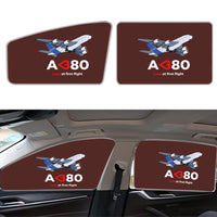 Thumbnail for Airbus A380 Love at first flight Designed Car Sun Shade (Side window)
