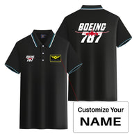 Thumbnail for Amazing Boeing 787 Designed Stylish Polo T-Shirts (Double-Side)