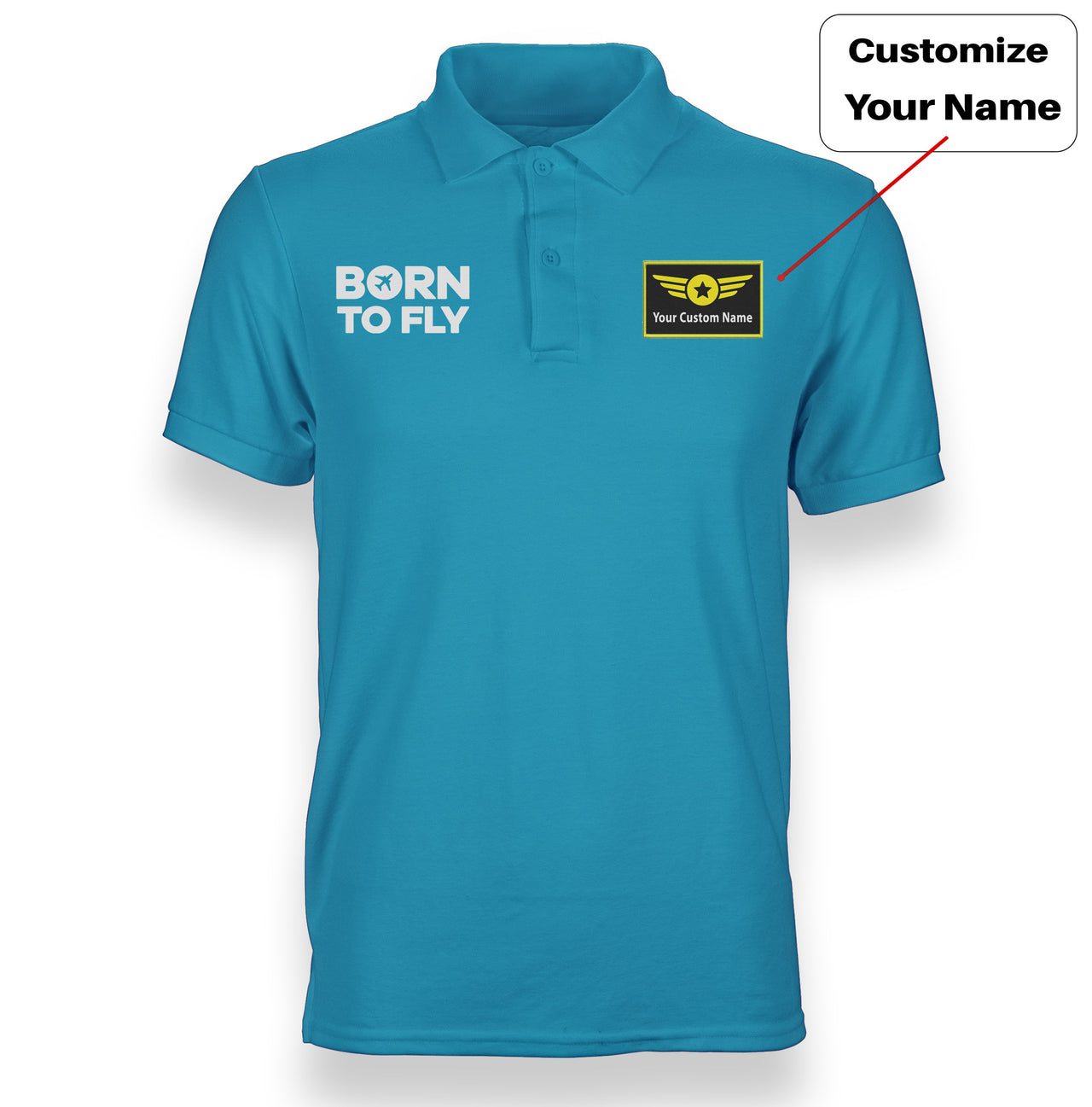 Born To Fly Special Designed "WOMEN" Polo T-Shirts