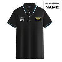 Thumbnail for Cessna 172 & Plane Designed Stylish Polo T-Shirts