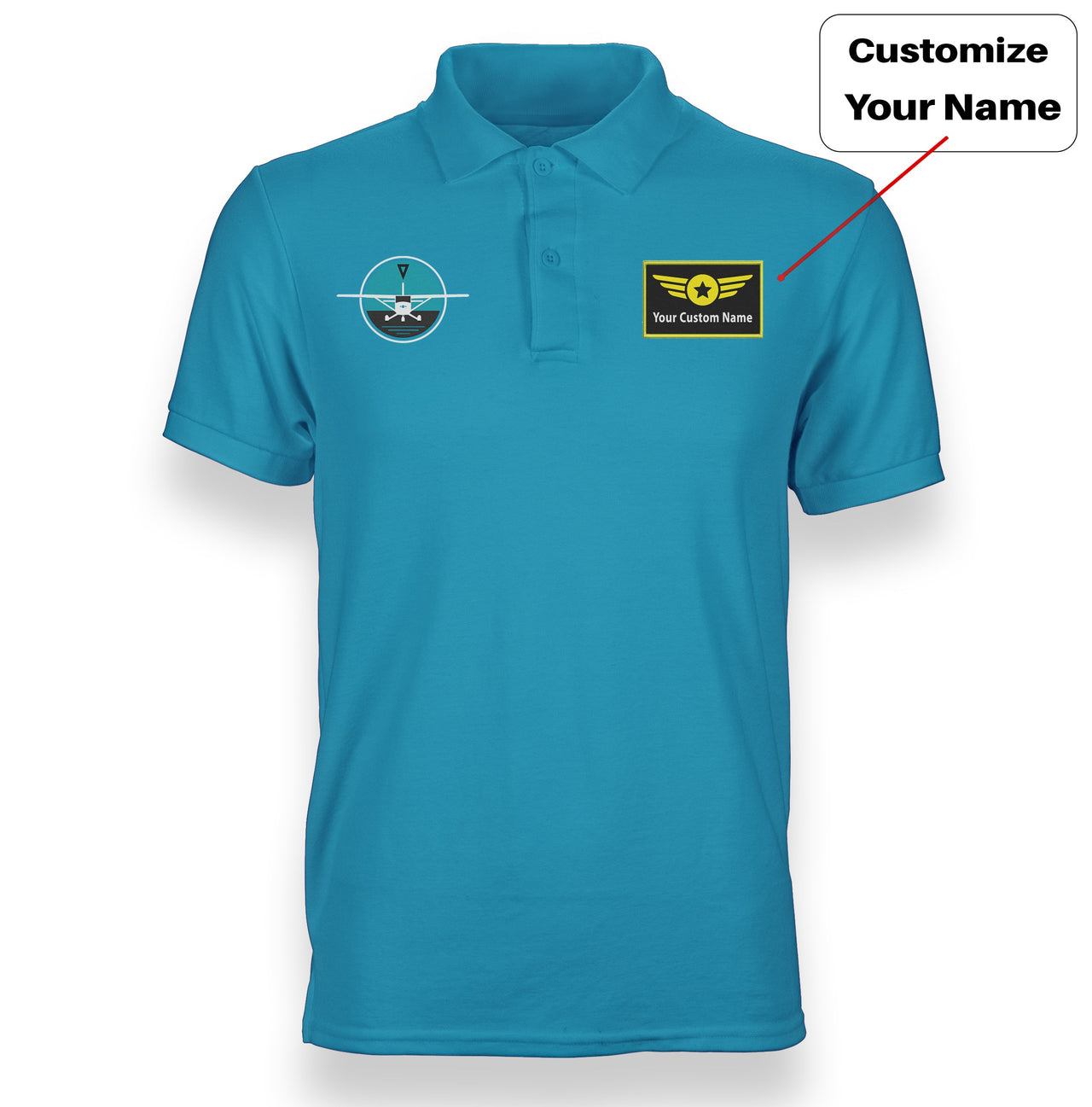 Cessna & Gyro Designed "WOMEN" Polo T-Shirts