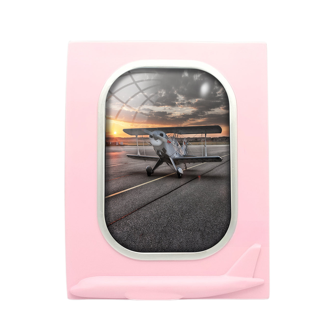Beautiful Show Airplane Designed Airplane Window Photo Frame