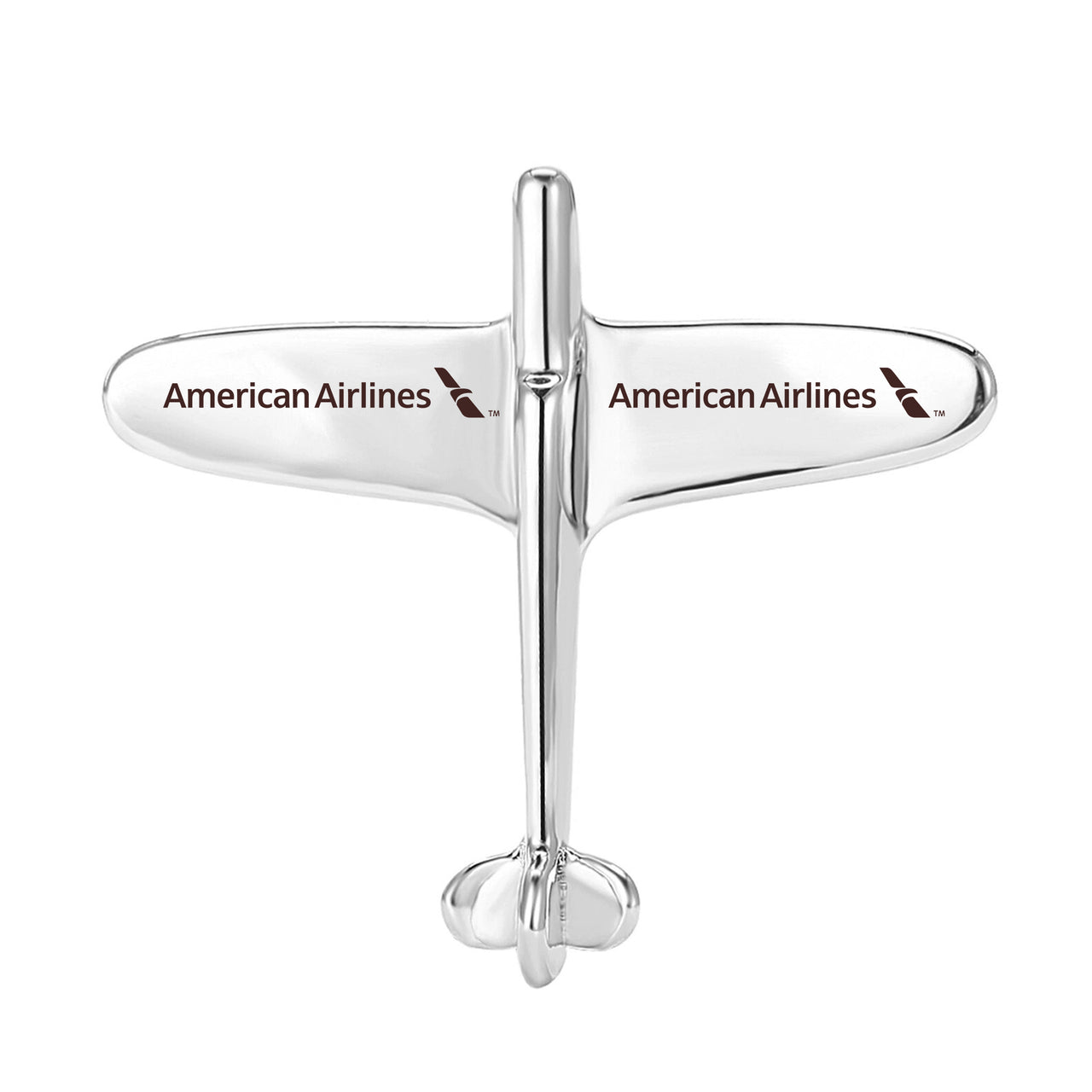 American Airlines Designed Airplane Shape Brooches