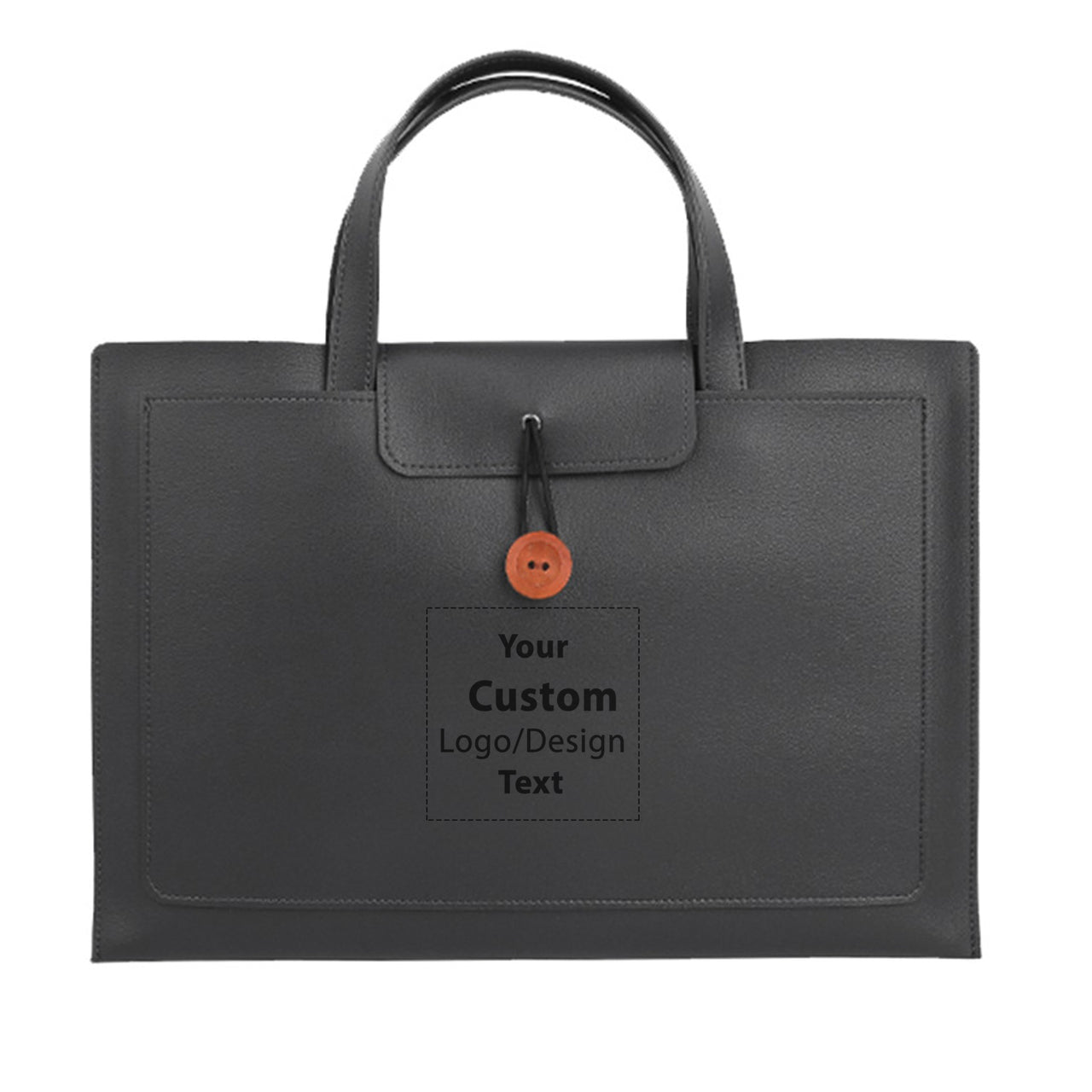 Your Custom Design & Image & Logo & Text Design Lightweight Laptop Bag Large Capacity Business Bag