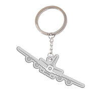 Thumbnail for Boeing 747 Silhouette Designed Hollow Key Chains