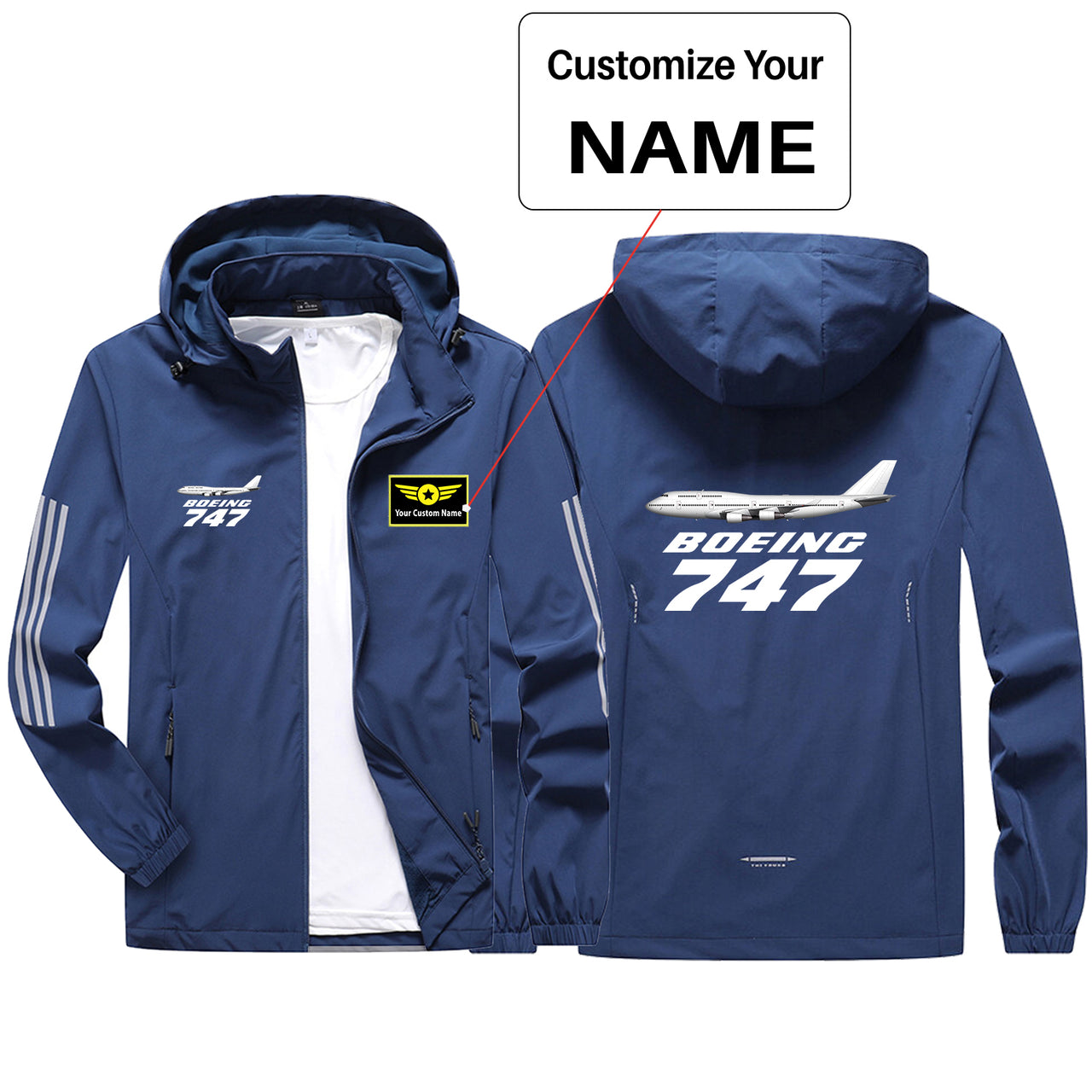 The Boeing 747 Sport & Running Jackets