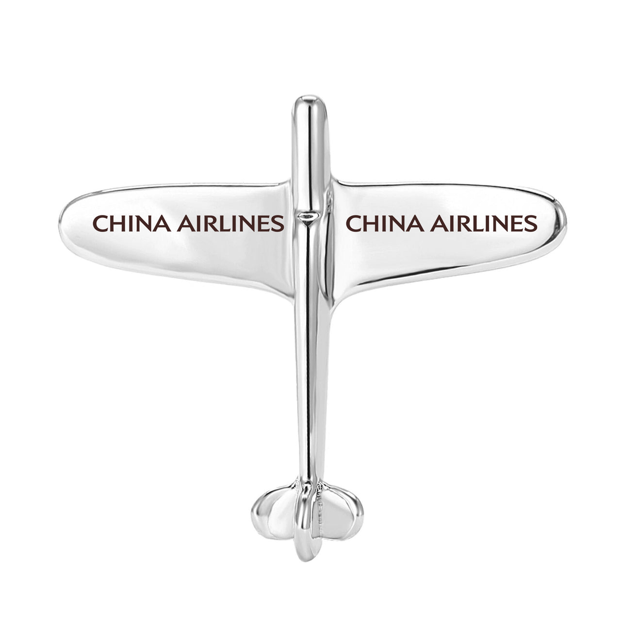 China Airlines Designed Airplane Shape Brooches