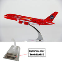 Thumbnail for Airbus A380 (Coca-Cola Livery) Airplane Model (16CM)
