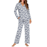 Thumbnail for Propellers & Stars Designed Women Button Pajamas