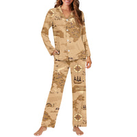 Thumbnail for Adventurer Designed Women Button Pajamas