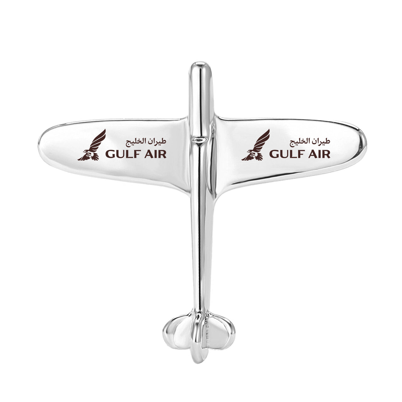 Gulf Air Designed Airplane Shape Brooches