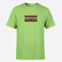 Thumbnail for Retro Boeign 747-8 Design Super Quality T-Shirts