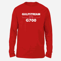 Thumbnail for Amazing Gulfstream G700 Designed Long-Sleeve T-Shirts