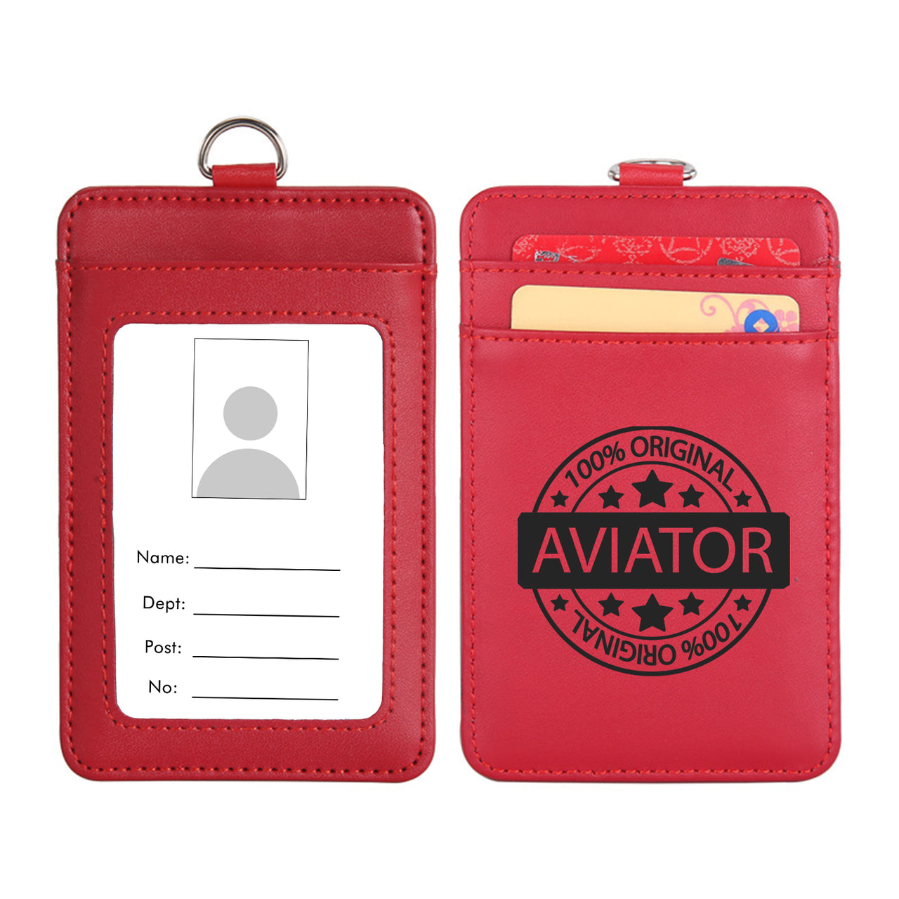 100 Original Aviator Designed ID Card Holder