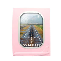 Thumbnail for Amazing Mountain View & Runway Designed Airplane Window Photo Frame