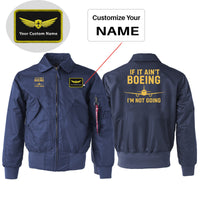 Thumbnail for Special If It Ain't Boeing I'm Not Going! Designed Embroidered Patch Attachable Jackets