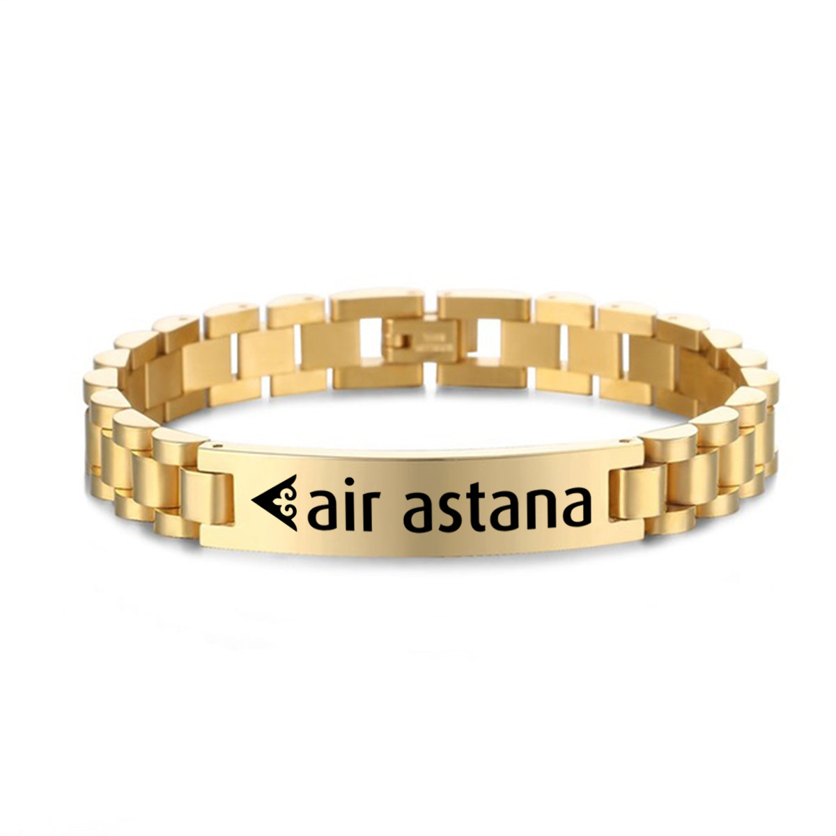 Air Astana Designed Stainless Steel Chain Bracelets
