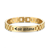 Thumbnail for Air Astana Designed Stainless Steel Chain Bracelets