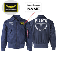 Thumbnail for Pilots Looking Down at People Since 1903 Designed Embroidered Patch Attachable Jackets