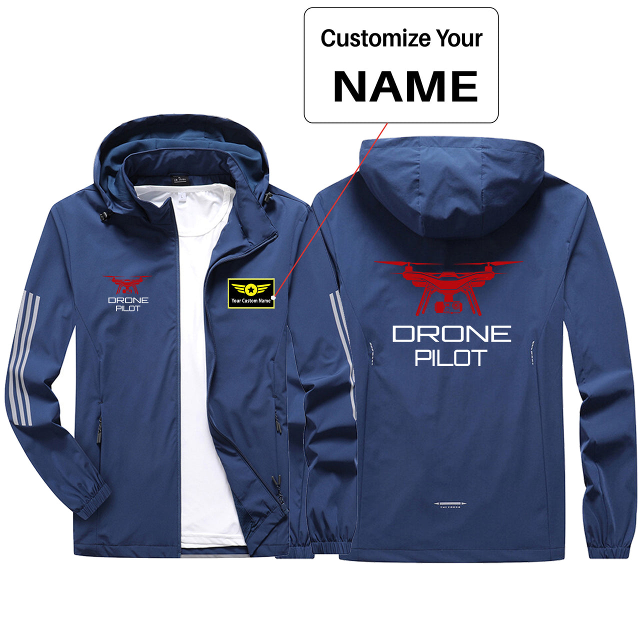 Drone Pilot Sport & Running Jackets