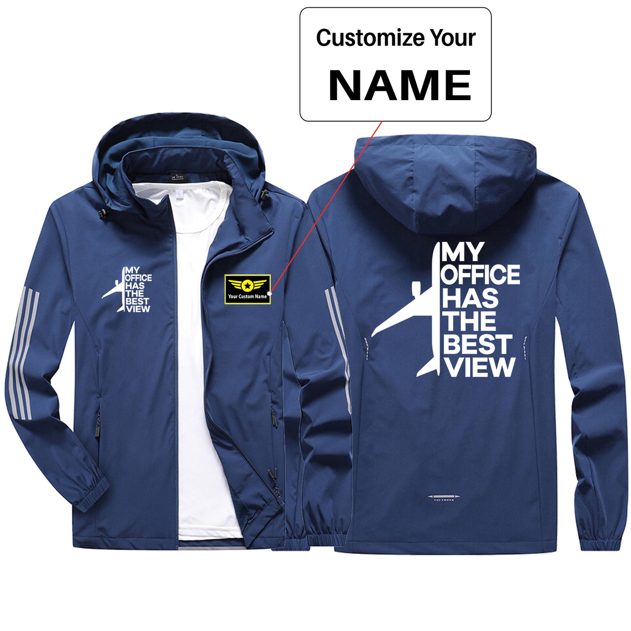 My Office Has The Best View Sport & Running Jackets