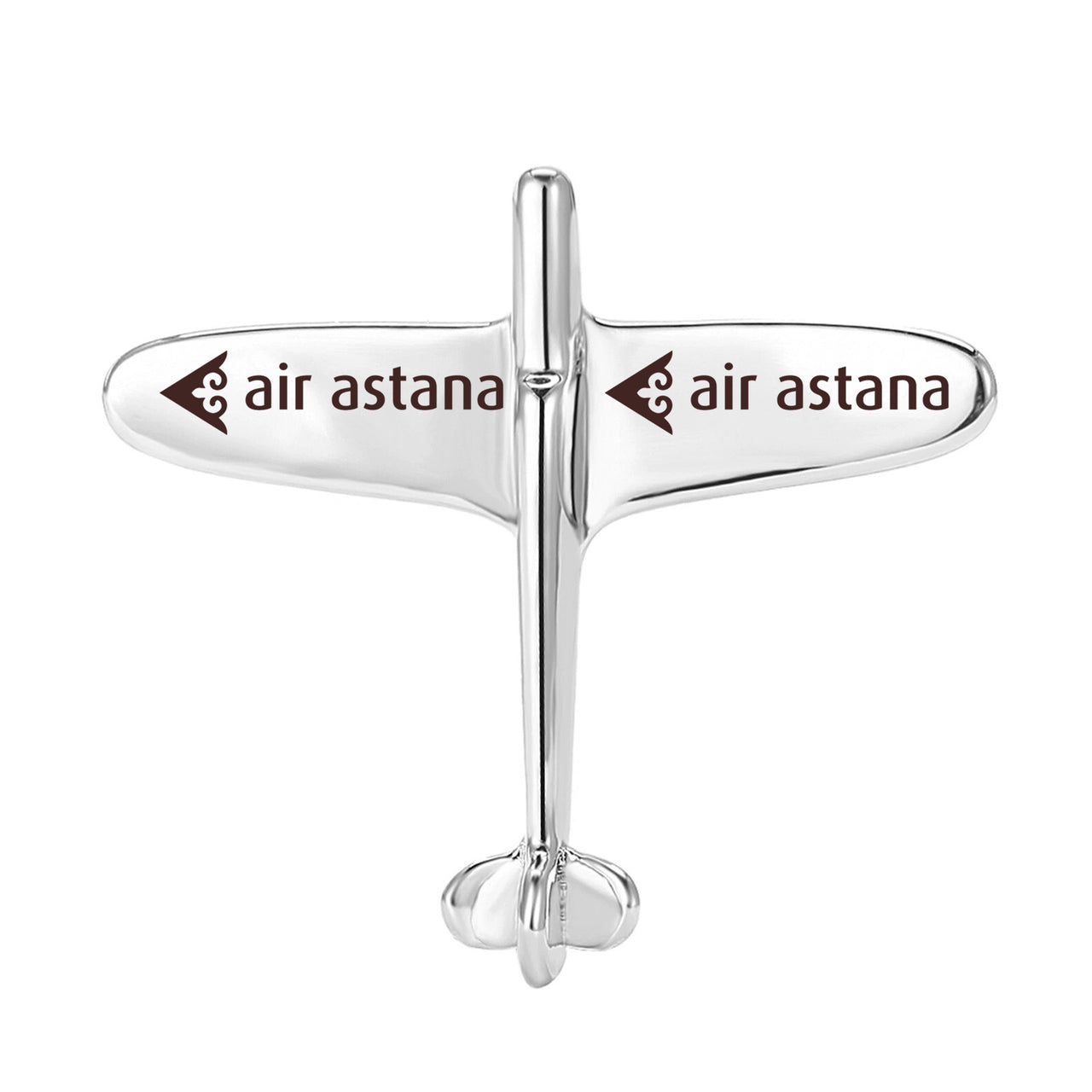 Air Astana Designed Airplane Shape Brooches