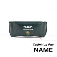 Thumbnail for Your Custom Design & Image & Logo & Text Design  Soft Leather Compression Resistant(2) Glasses Case