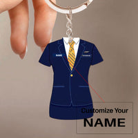 Thumbnail for Ryanair Airline Uniform Acrylic Keychain