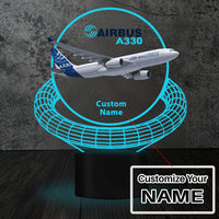 Thumbnail for Airbus A330 Designed 3D Lamp